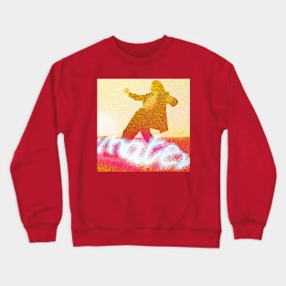 Glitter Whatev Crewneck Sweatshirt